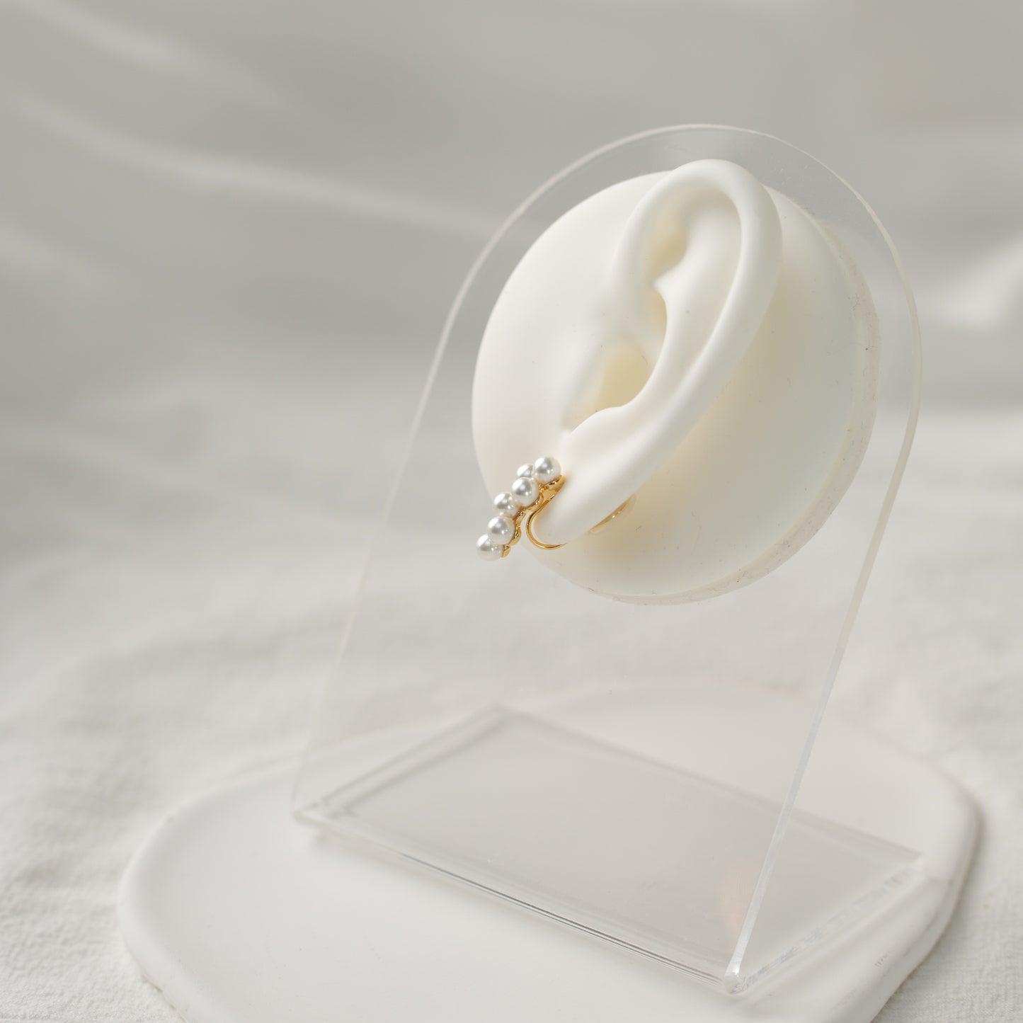 Six Petals Clip-On Earrings