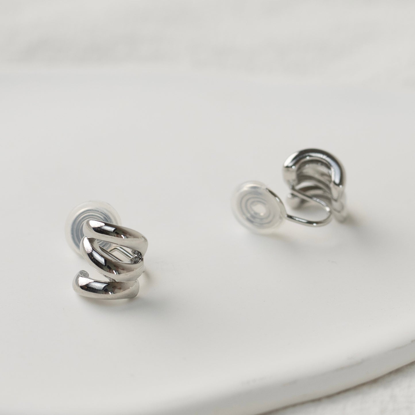 Mini Twisted Silver Clip-On