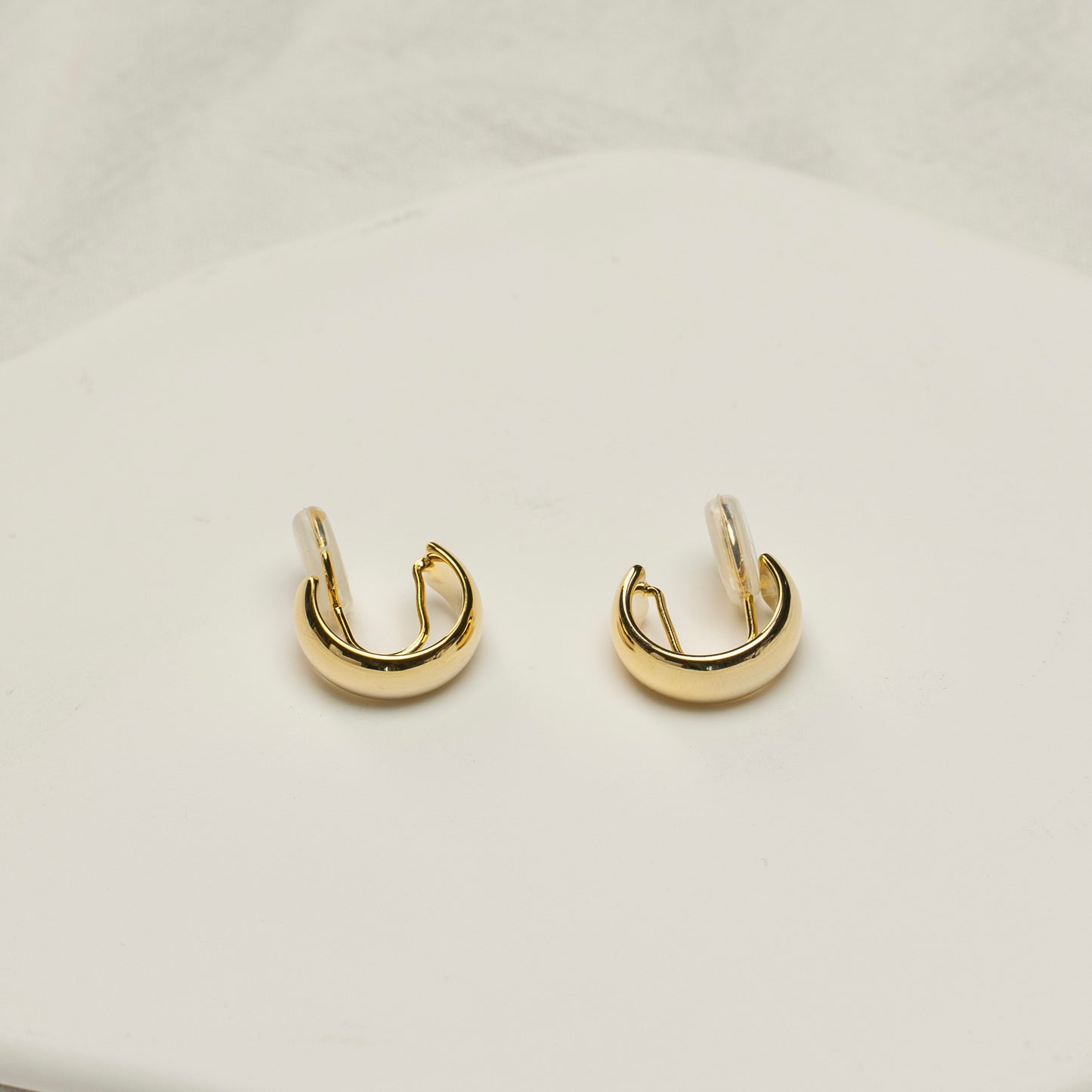 Tiny Huggie Gold Clip-On