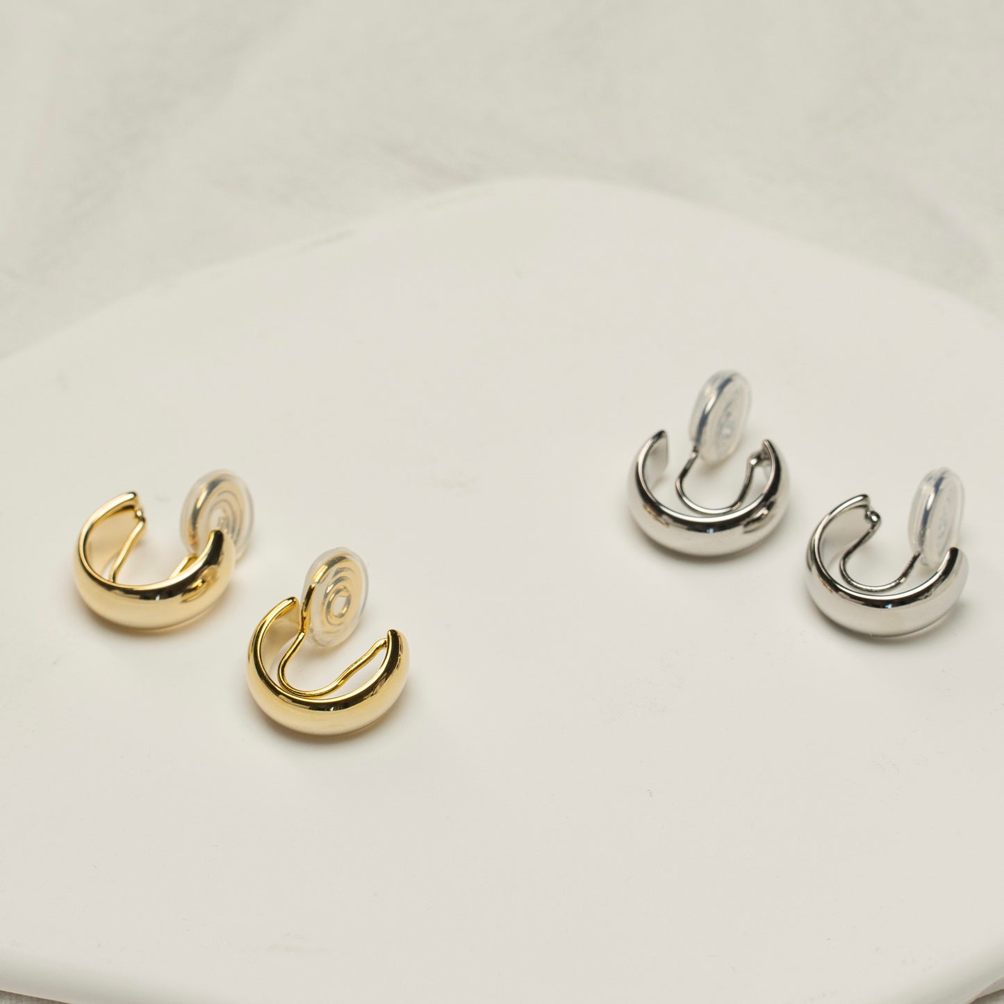 Tiny Huggie Gold Clip-On